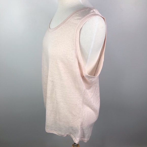 Athleta 100% linen loose fitted sleeveless tank - Picture 7 of 10